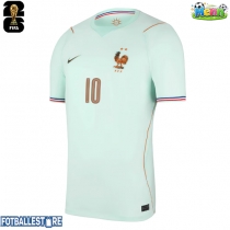 Frankrike Kylian Mbappe #10 Bortedrakt VM 2026 Kortermet